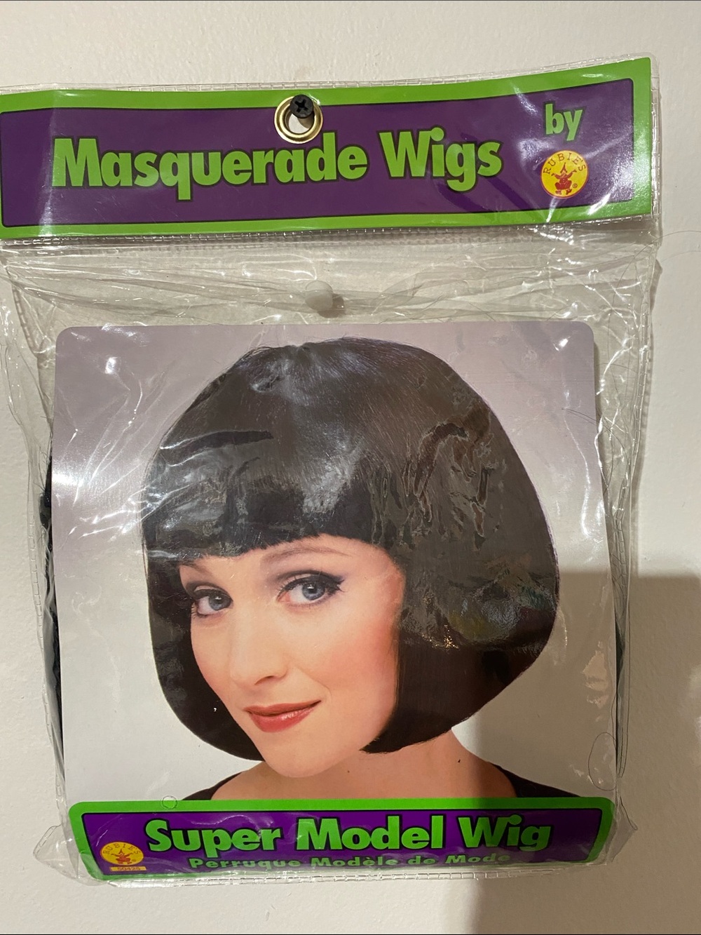 Masquerade Super Model Wig - Black
